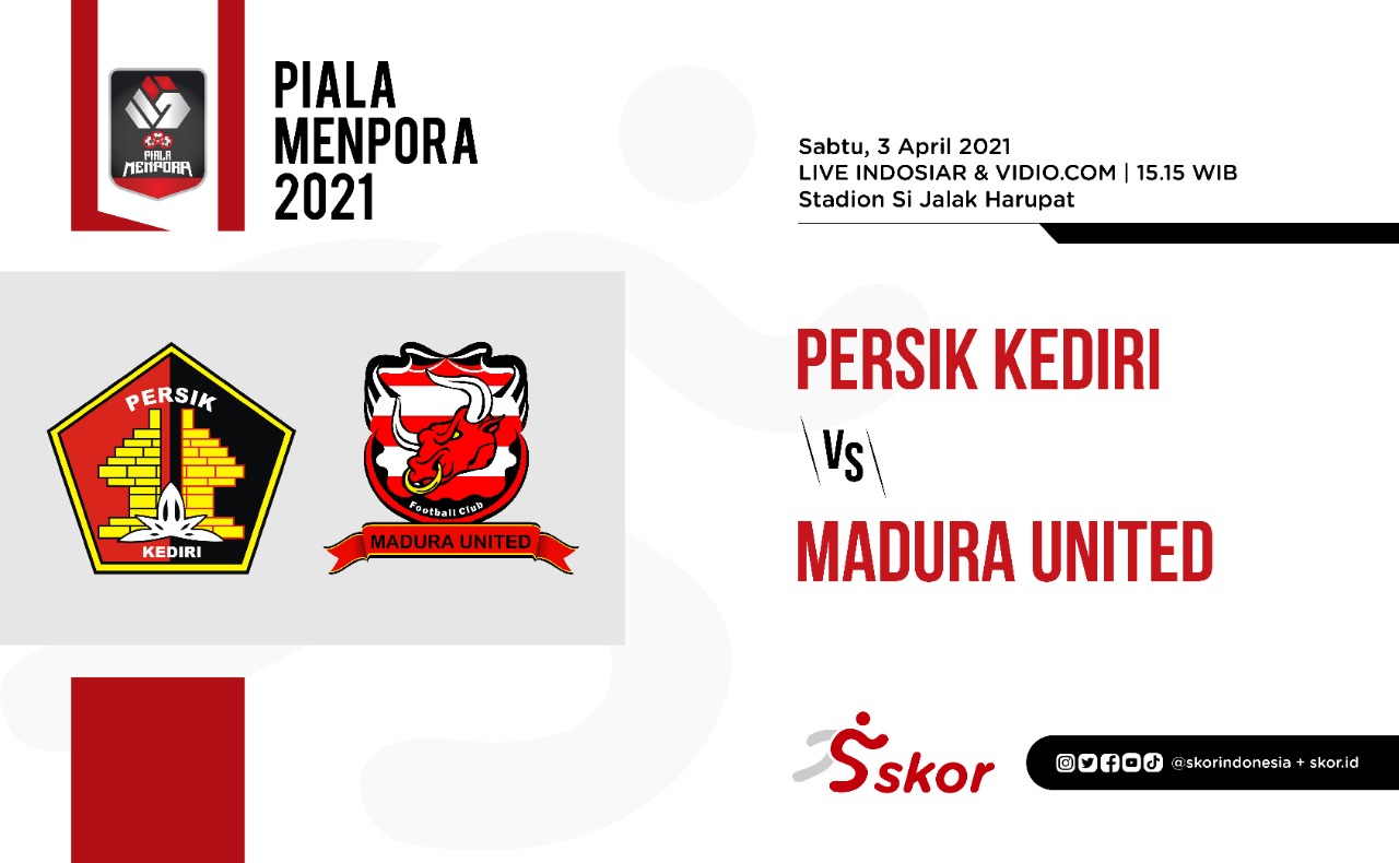 Link Live Streaming Piala Menpora 2021: Persik vs Madura United