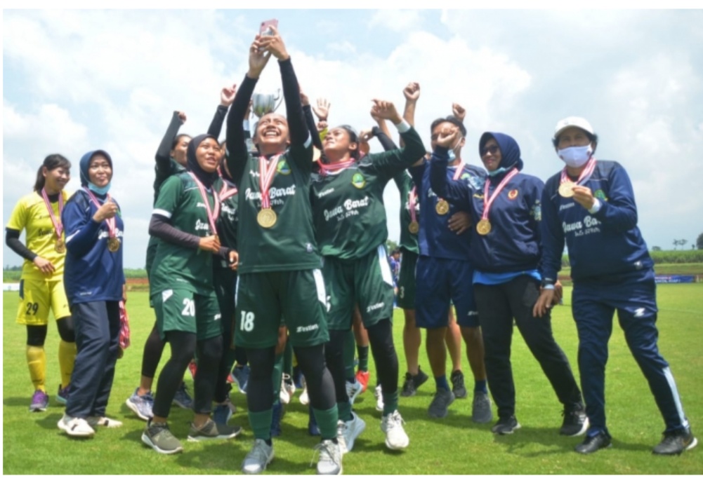 Kalahkan Arema FC Women, Tim Putri Jabar Juarai Kartini Safin Cup 2021