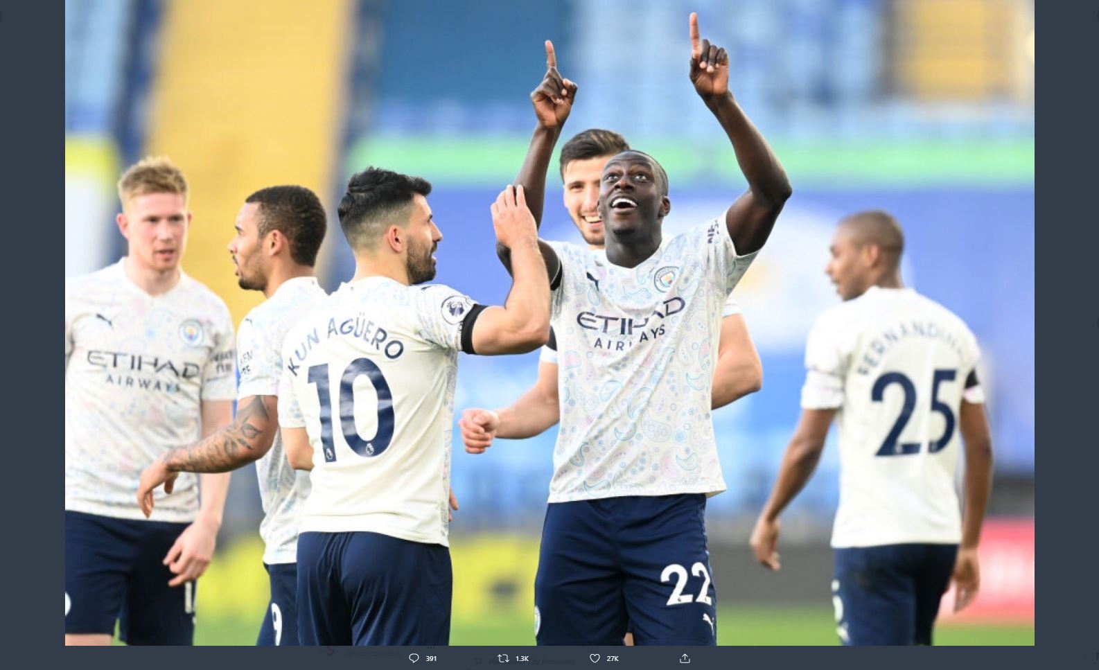 VIDEO: Cuplikan Kemenangan 2-0 Manchester City atas Leicester City