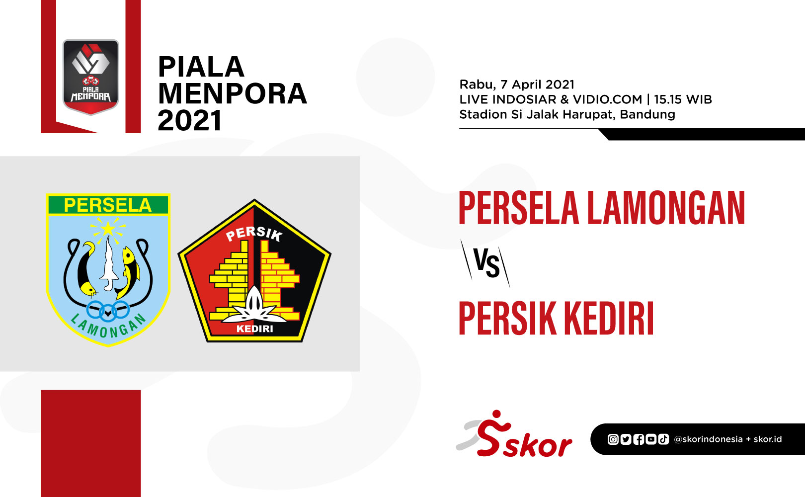 Link Live Streaming Piala Menpora 2021: Persela vs Persik