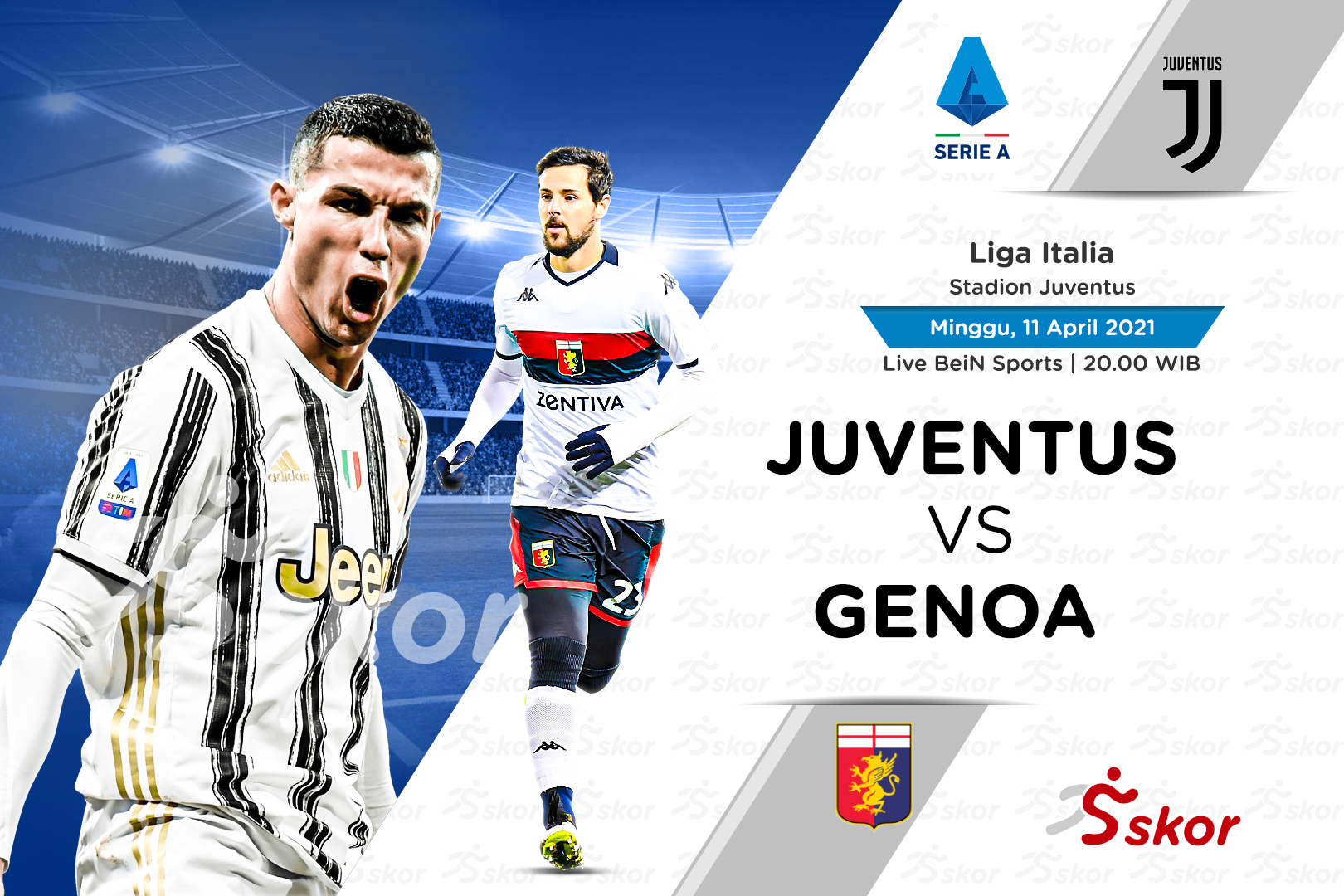 Prediksi Juventus vs Genoa: Si Nyonya Tua Haram Terpeleset Lagi