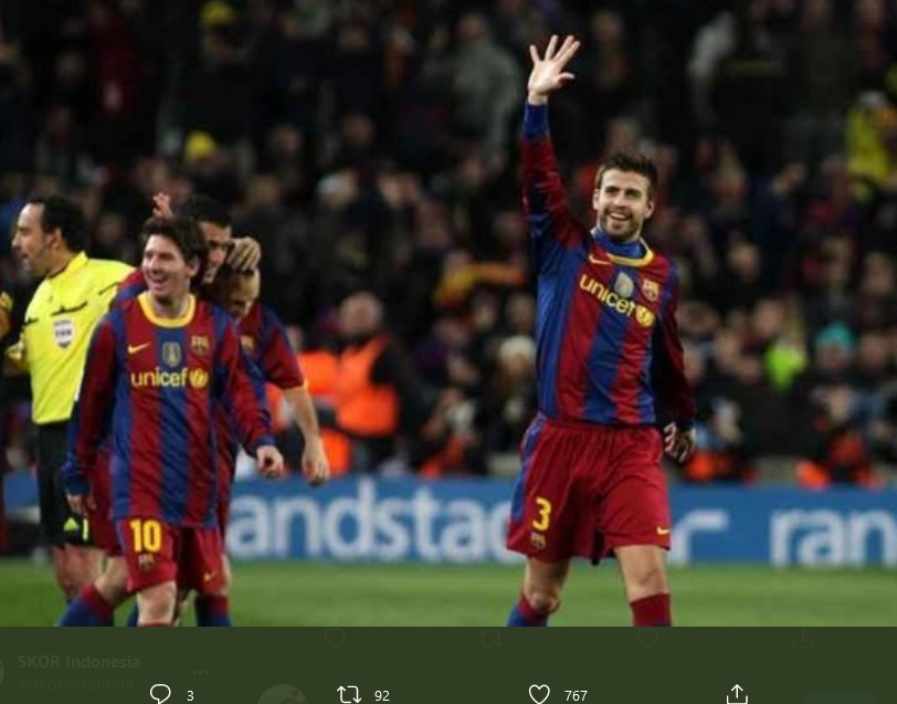 Gerard Pique Sindir Pemain Depan Barcelona: Jika Saya Striker, Saya sudah Cetak 15 Gol