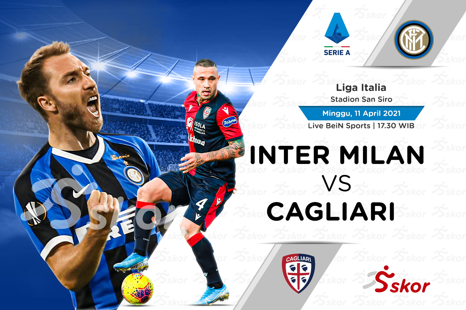 Prediksi Inter Milan vs Cagliari: Amankan Jalan Menuju Scudetto