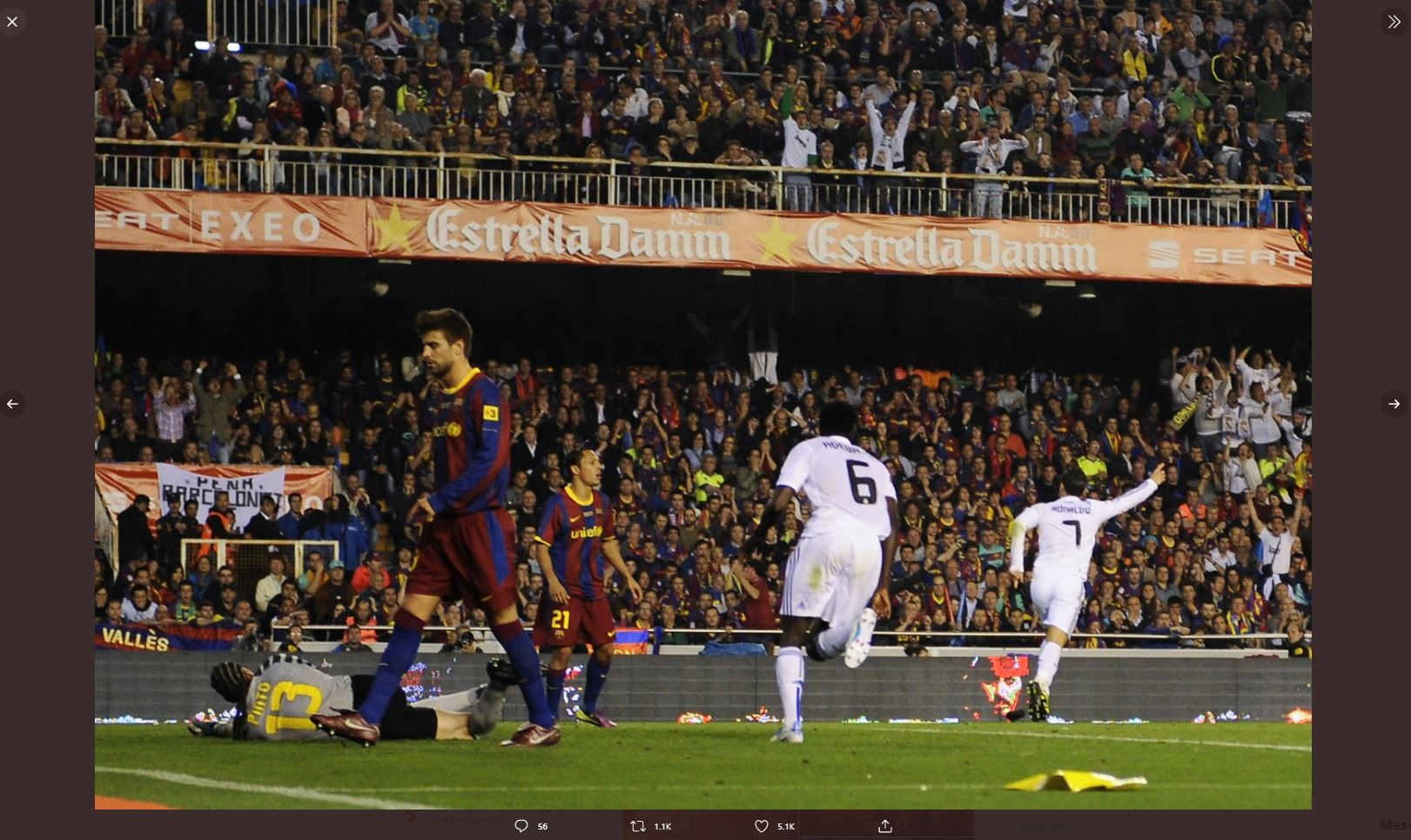 VIDEO: Gol Cristiano Ronaldo untuk Real Madrid ke Gawang Barcelona di Final Copa del Rey