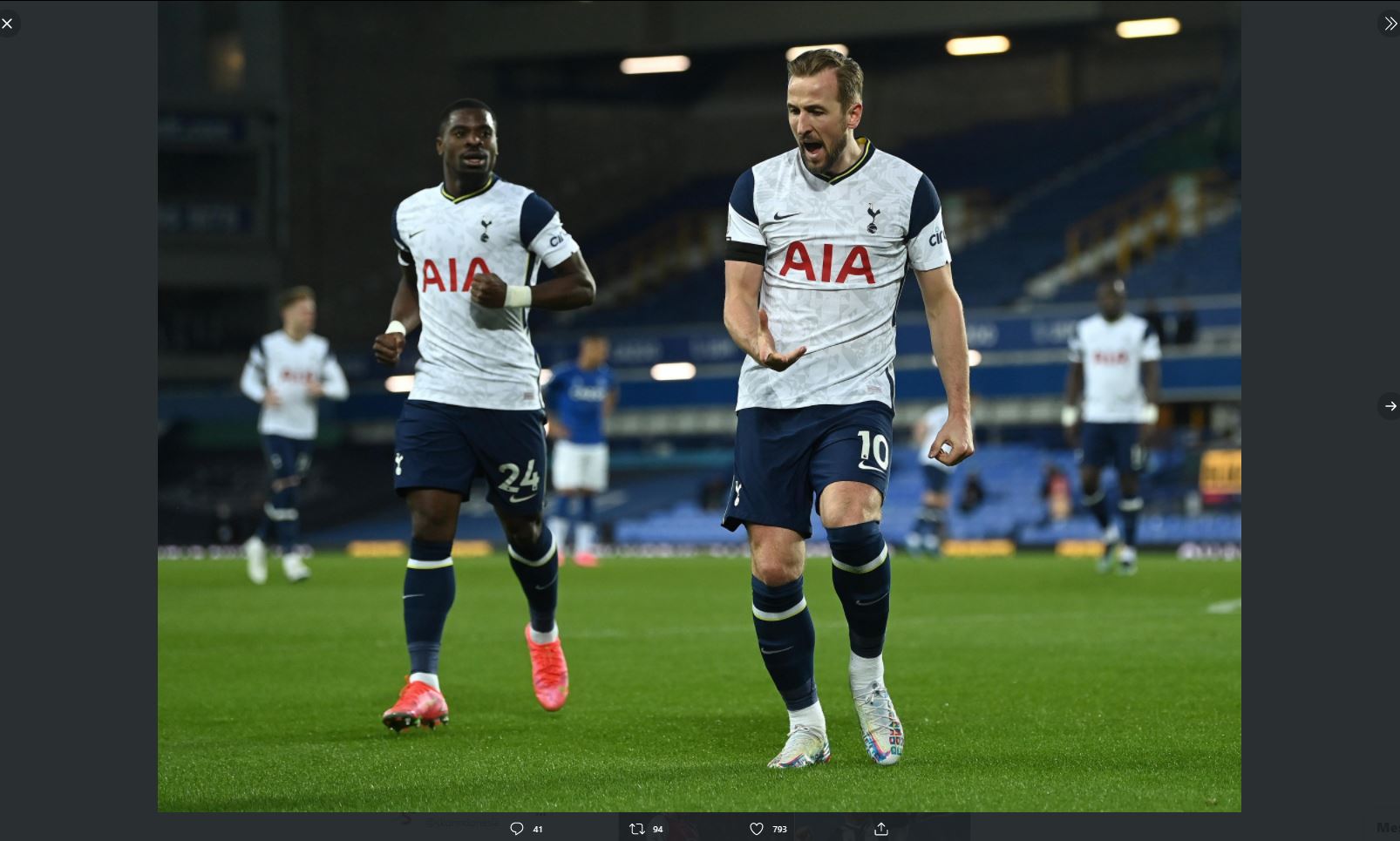 Hasil Everton vs Tottenham Hotspur: Hanya Imbang, Spurs Gagal Lewati Liverpool