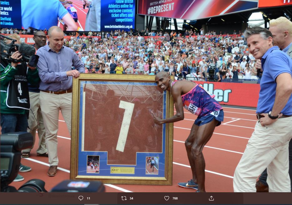 Mo Farah Terancam Gagal Wakili Inggris di Nomor 10.000 Meter Olimpiade Tokyo