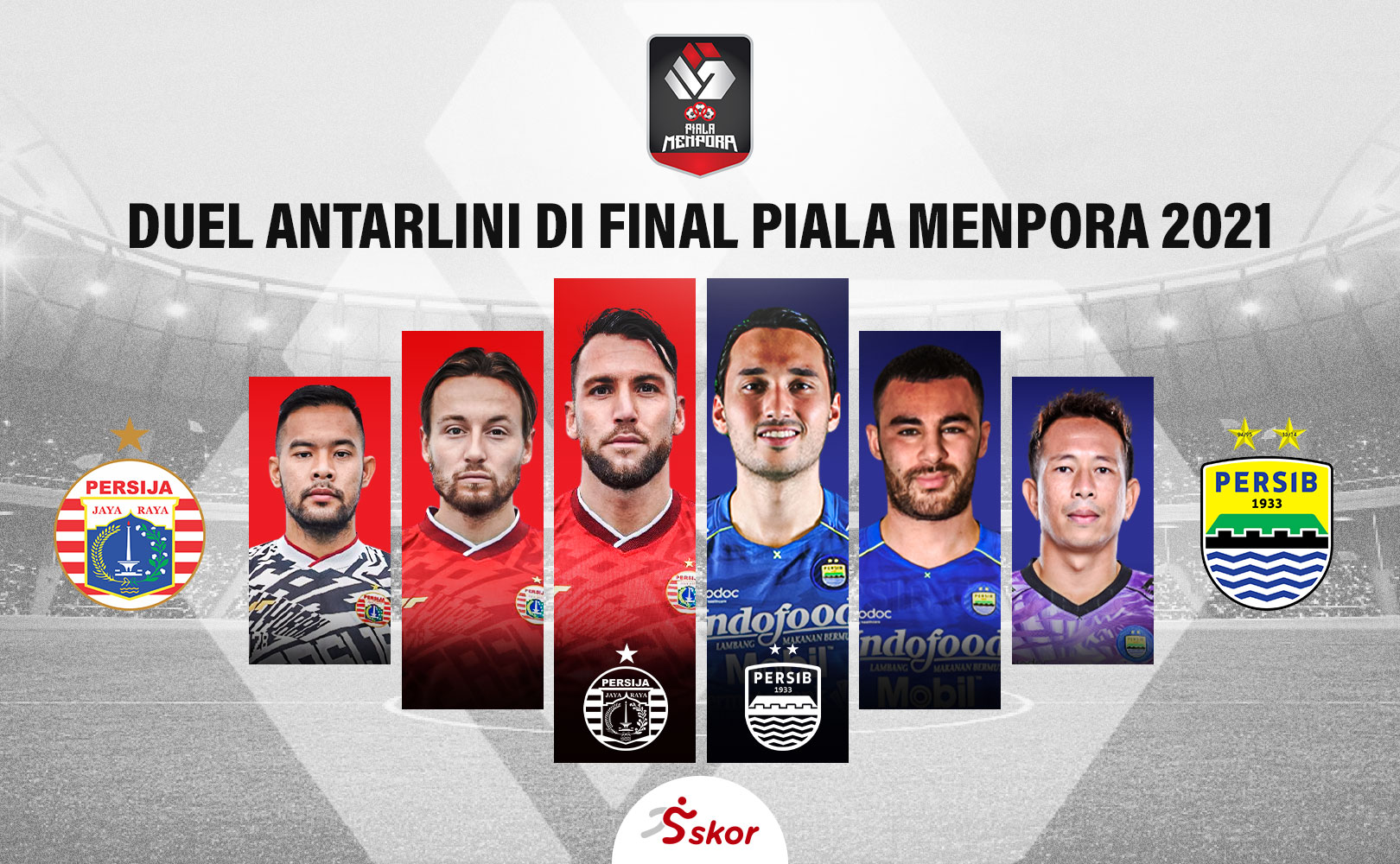 Final Piala Menpora 2021: Duel Antarlini Persija Jakarta vs Persib Bandung