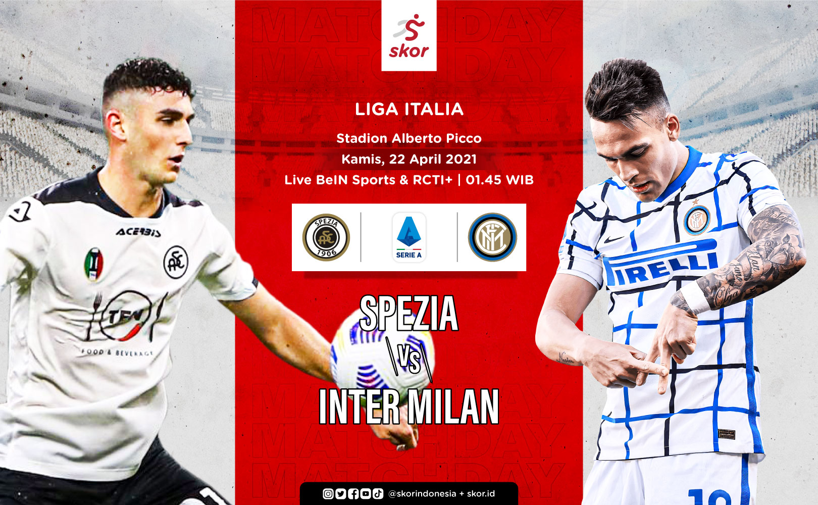 Prediksi Spezia vs Inter Milan: La Beneamata Butuh Empat Kemenangan untuk Scudetto