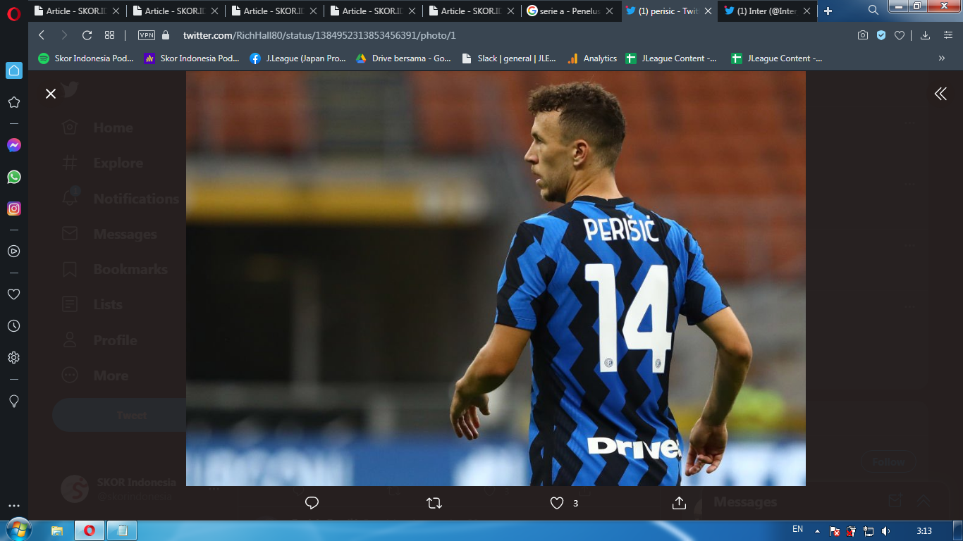 Inter Milan Juara Liga Italia, Ivan Perisic Ditawari Kontrak Baru