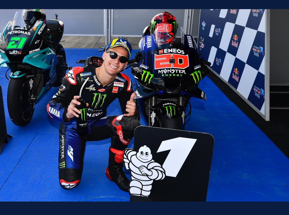 MotoGP 2021: Fabio Quartararo Gagal Menang, Rekor Valentino Rossi Masih ''Aman''