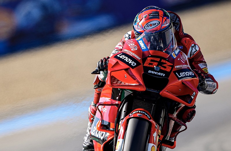 Hasil Kualifikasi MotoGP Aragon 2021: Francesco Bagnaia Pole Position, Ducati Ukir Sejarah