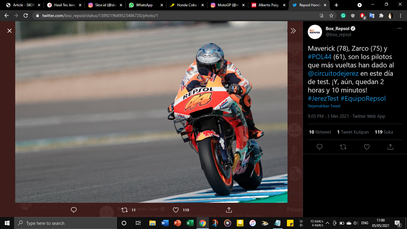 Hasil Kualifikasi MotoGP Inggris 2021: Pol Espargaro Rebut Pole Position secara Dramatis