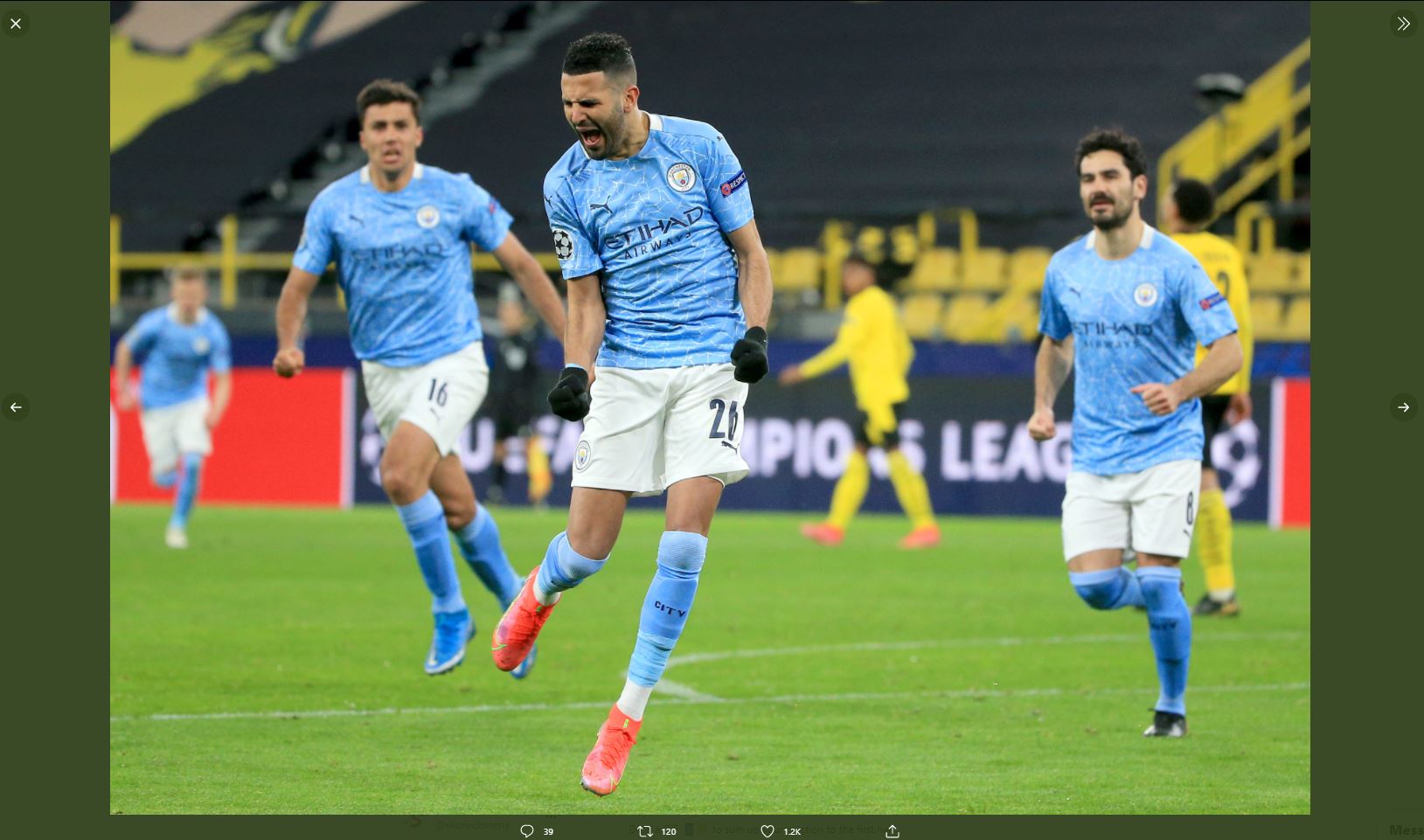 Hasil Manchester City vs PSG: The Citizens Melaju ke Final Liga Champions