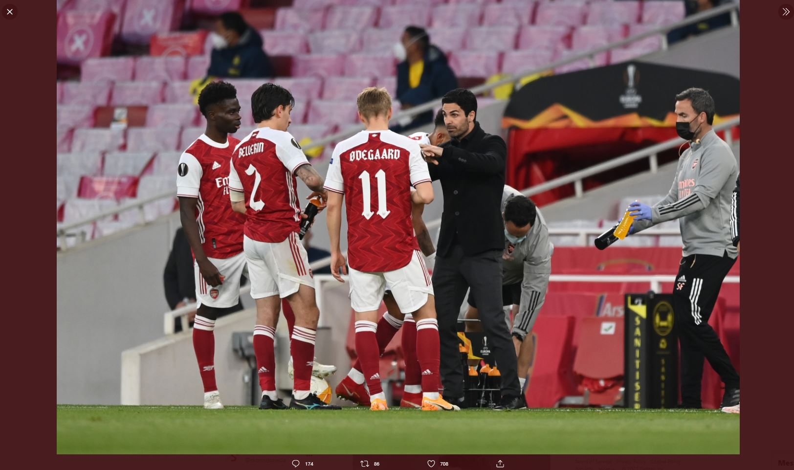 VIDEO: Arteta Yakin Ia Pelatih Tepat sebagai Nakhoda Arsenal