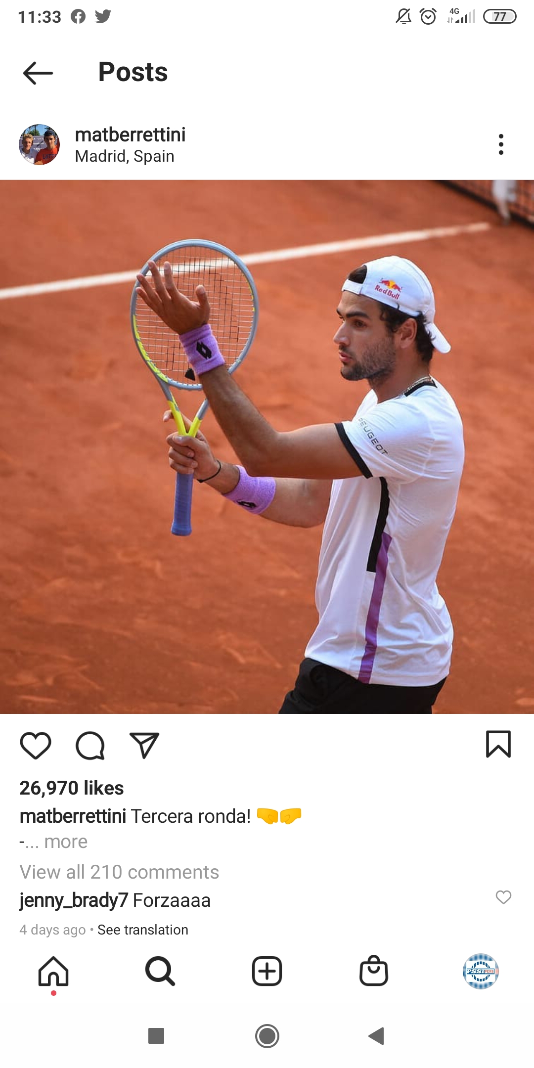 Matteo Berrettini Makin Termotivasi usai Kalah dari Novak Djokovic di Final Wimbledon 2021