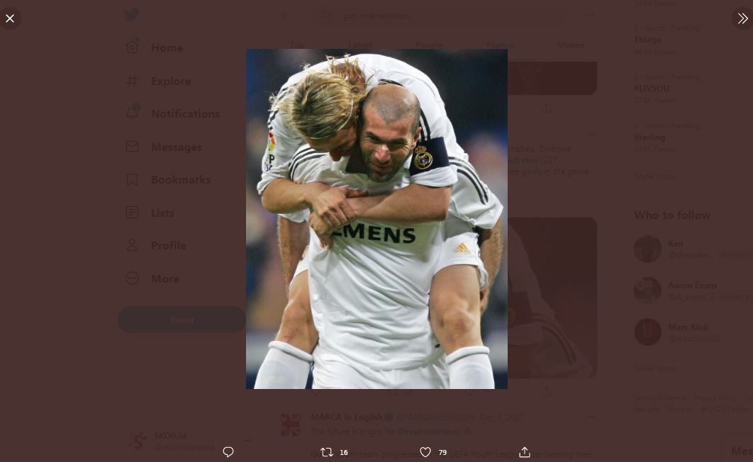 VIDEO: Assist Ajaib Guti untuk Zidane saat Melawan Sevilla Tahun 2006