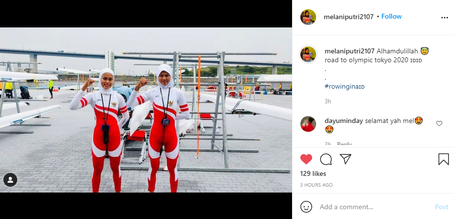 Bukan Medali, Ini Target Duo Rowing Indonesia di Olimpiade Tokyo 2020