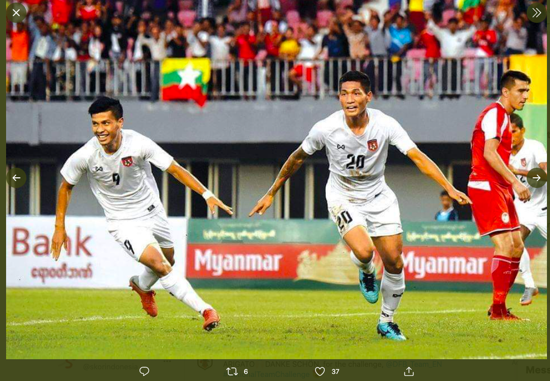 Tekad Timnas Myanmar Jelang Kualifikasi Piala Dunia 2022 saat Negaranya Kacau