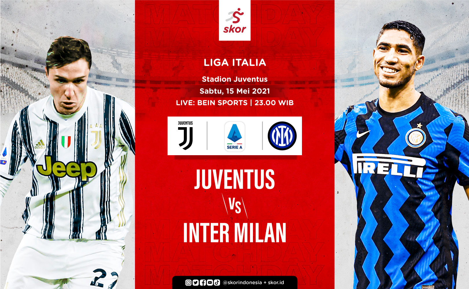 Prediksi Juventus vs Inter Milan: Asa Si Nyonya Tua Kejar Tiket Liga Champions