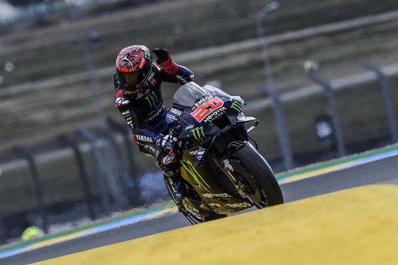 Hasil Kualifikasi MotoGP Prancis 2021: Drama Detik Terakhir, Fabio Quartararo Sabet Pole Position