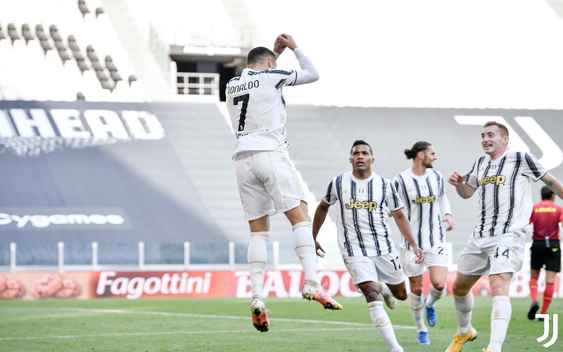 Cetak Satu Gol ke Gawang Inter Milan, Cristiano Ronaldo Samai Catatan Lionel Messi