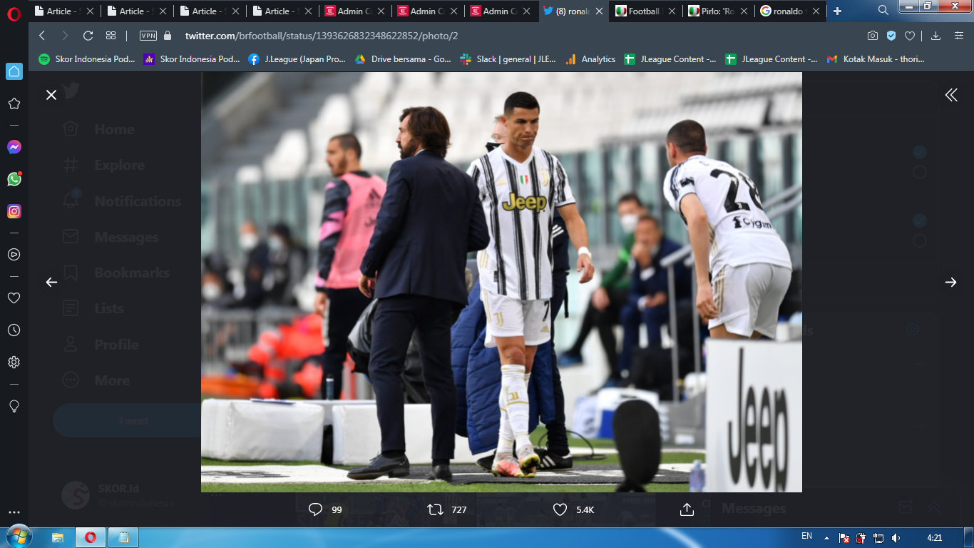 Cari Pengganti Andrea Pirlo, Juventus Bidik Pelatih Terbaik Liga Italia
