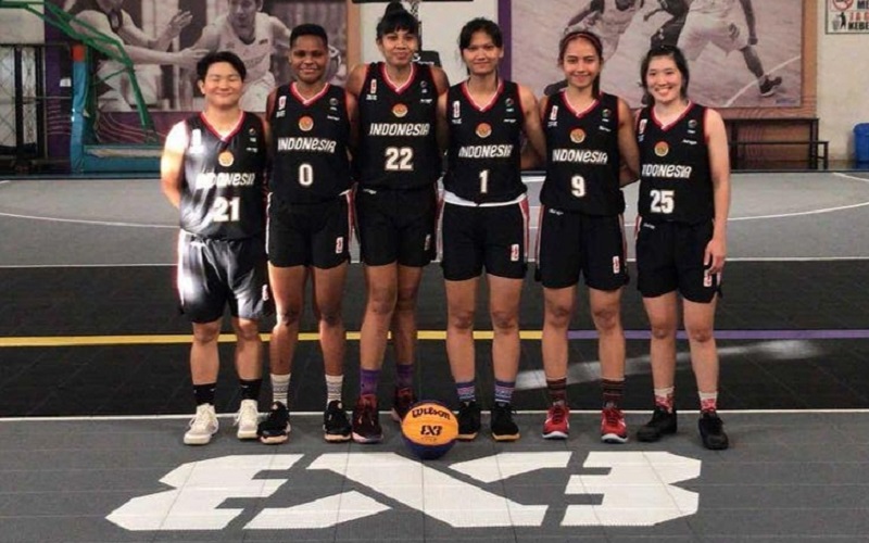 Jelang Kualifikasi Olimpiade, Timnas Basket 3x3 Putri Indonesia Penuhi Prosedur FIBA