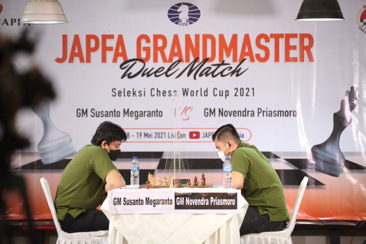 Kalahkan Novendra Priasmoro, Susanto Megaranto Wakili Indonesia di Piala Dunia Catur 2021