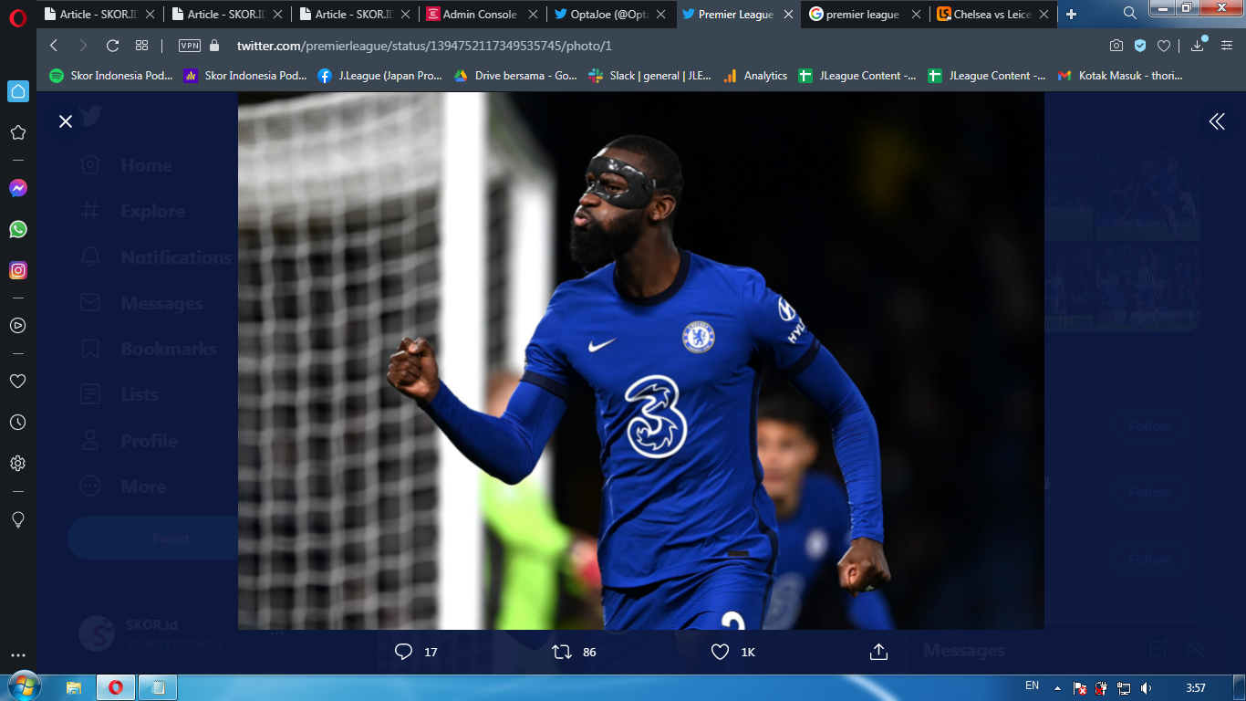 Hasil Chelsea vs Leicester City: The Blues Menang, Persaingan 4 Besar Makin Memanas