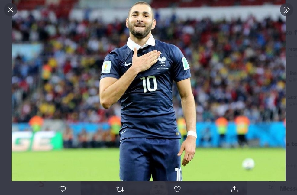 VIDEO: Kilas Balik Aksi Karim Benzema bersama Timnas Prancis di Piala Dunia 2014