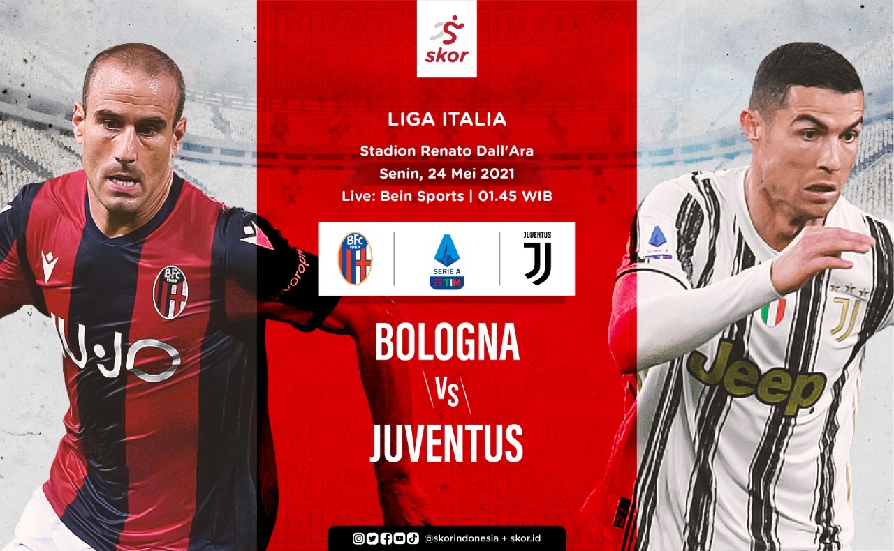 Link Live Streaming Bologna vs Juventus di Liga Italia