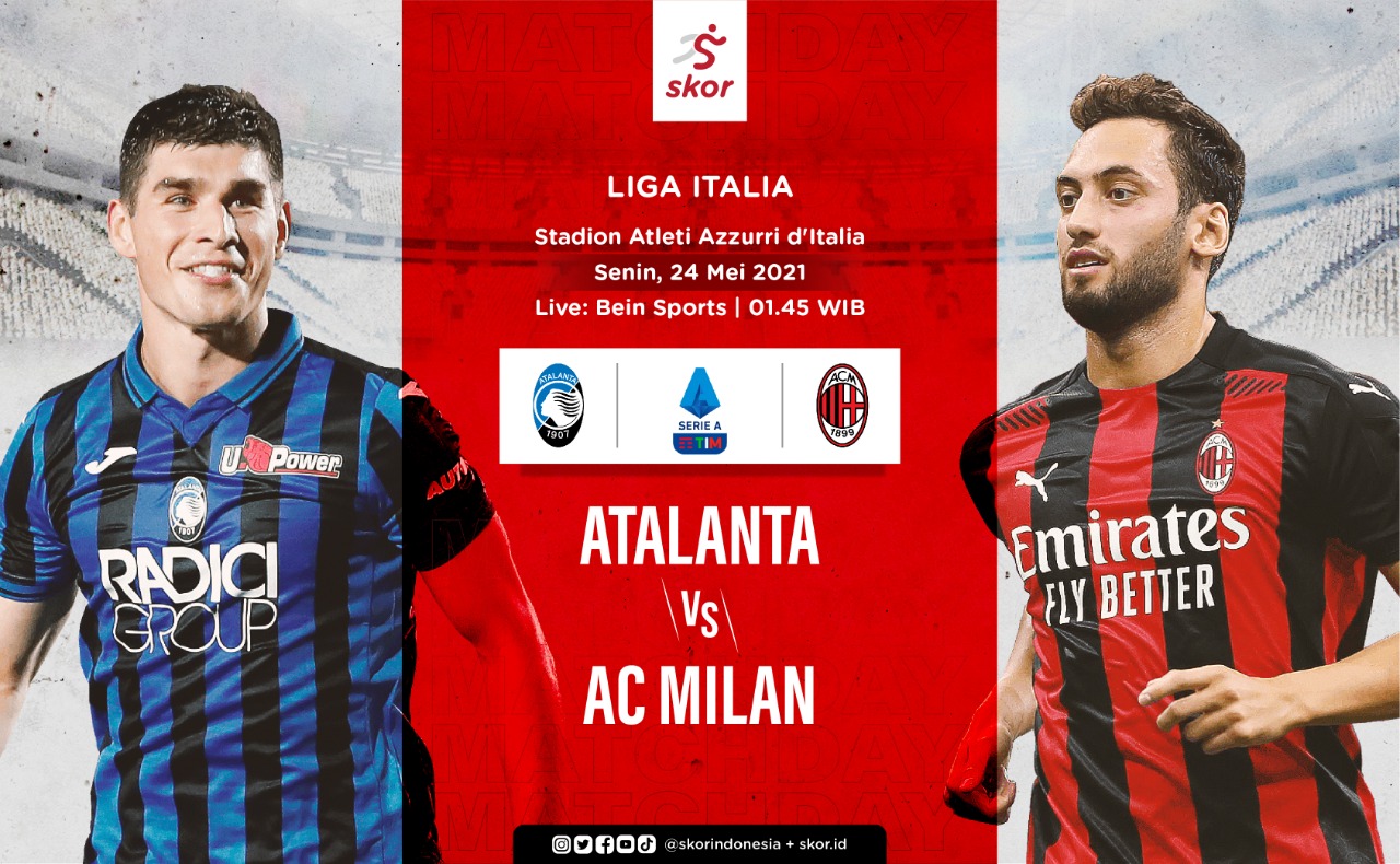 Link Live Streaming Atalanta vs AC Milan di Liga Italia