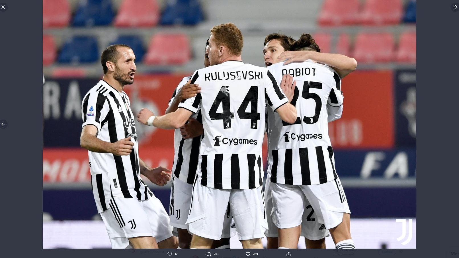 Hasil Bologna vs Juventus: Pesta Gol, Si Nyonya Tua Amankan Tiket Liga Champions