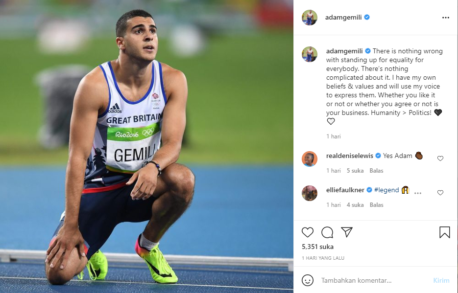 Dilarang Protes Selama Olimpiade Tokyo, Sprinter Inggris Siapkan Rencana Rahasia