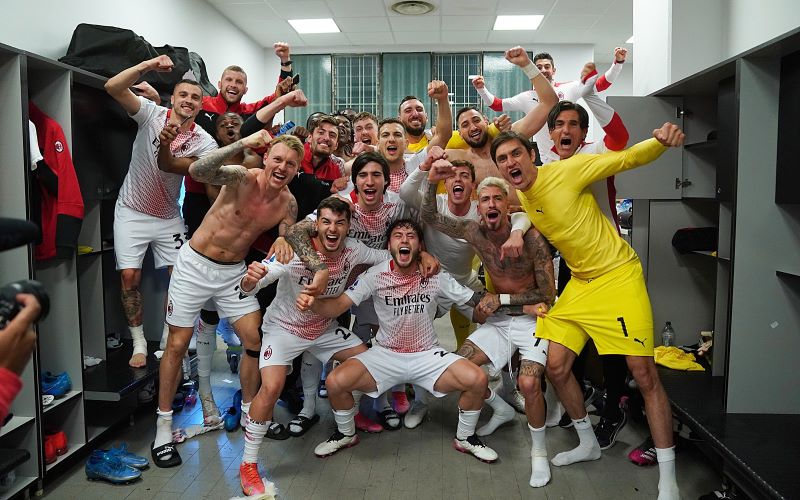 AC Milan Tembus Eropa, Theme Song Liga Champions Menggema di Ruang Ganti