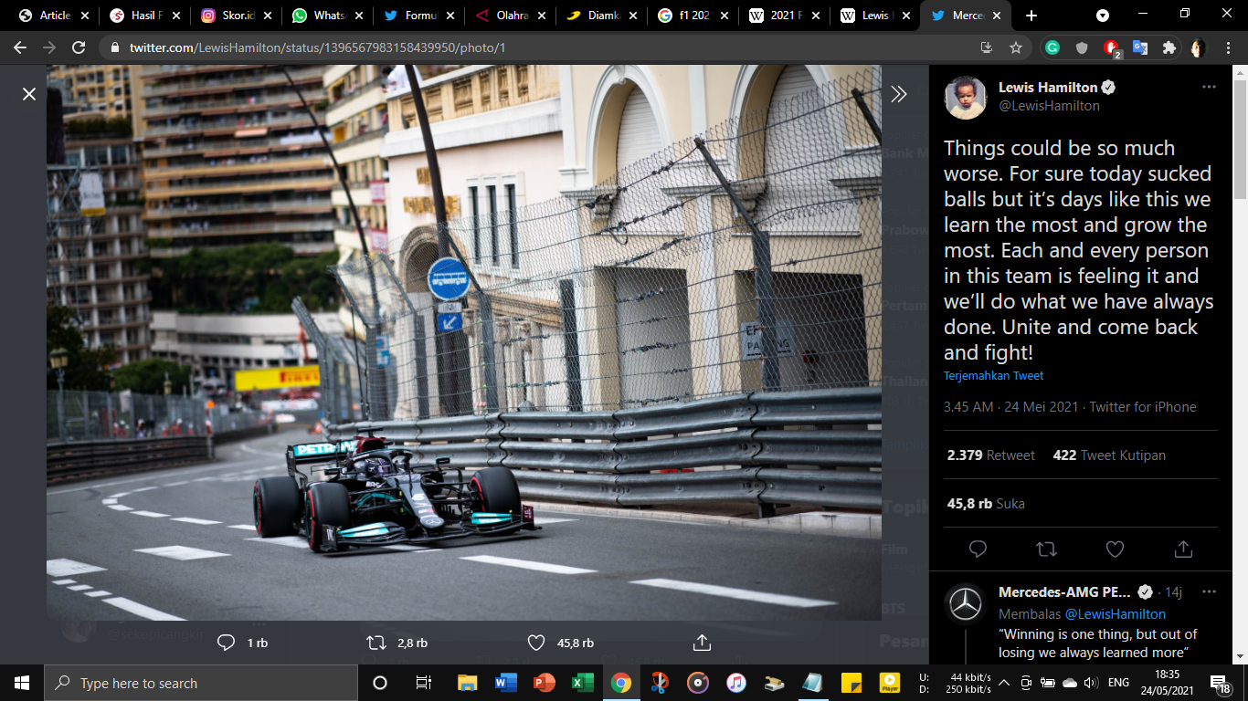 Hasil FP3 F1 GP Styria 2021: Lewis Hamilton Runtuhkan Dominasi Max Verstappen