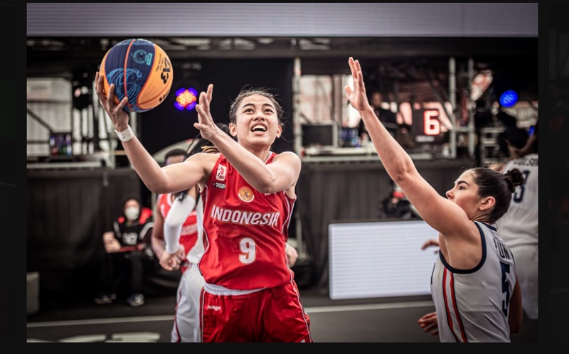 Timnas Basket 3x3 Putri Indonesia Kalah 2 Kali, Kans Lolos Olimpiade Tokyo 2020 Nyaris Tertutup