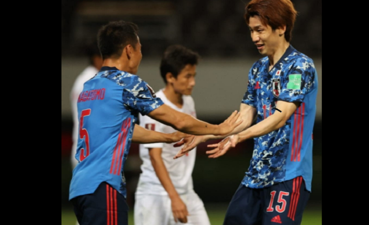 Kualifikasi Piala Dunia 2022: Timnas Jepang Gunduli Myanmar dengan 10 Gol