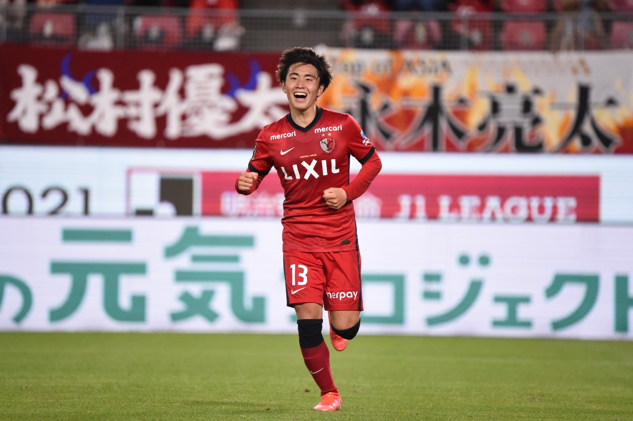 Ryotaro Araki Terbaik dalam Tiga Ketegori di Paruh Pertama Meiji Yasuda J1 League 2021