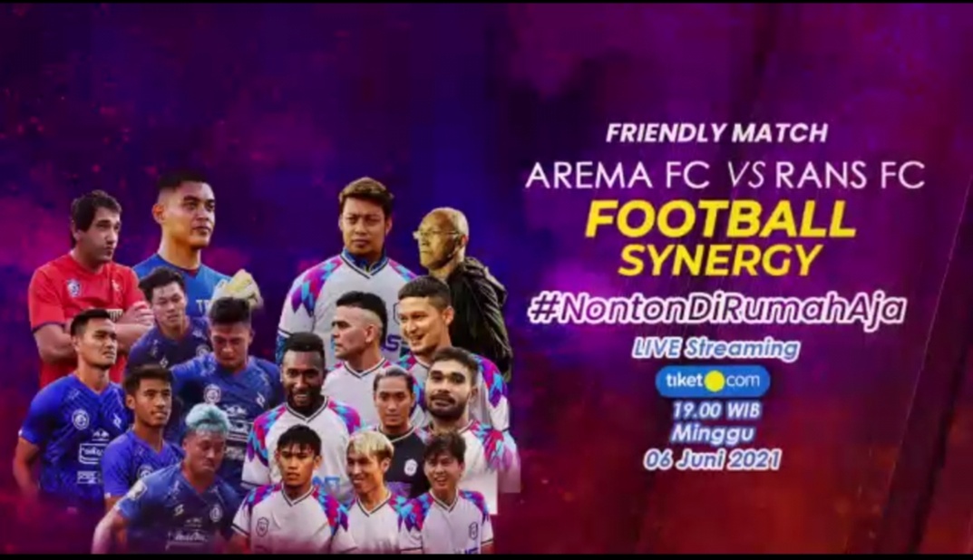 Aremania Tak Perlu ke Stadion, Raffi Ahmad Pastikan Uji Coba Arema FC vs Rans Cilegon Disiarkan Streaming