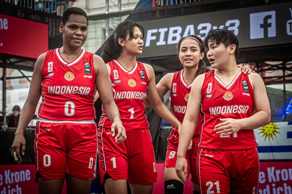 Dikalahkan Prancis, Timnas Basket 3x3 Putri Indonesia Takkan Tampil di Olimpiade Tokyo