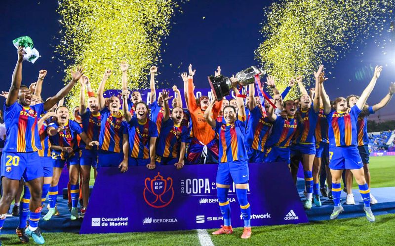 VIDEO: Lebih Sukses dari Tim Pria, Barcelona Femeni Raih Treble Winners