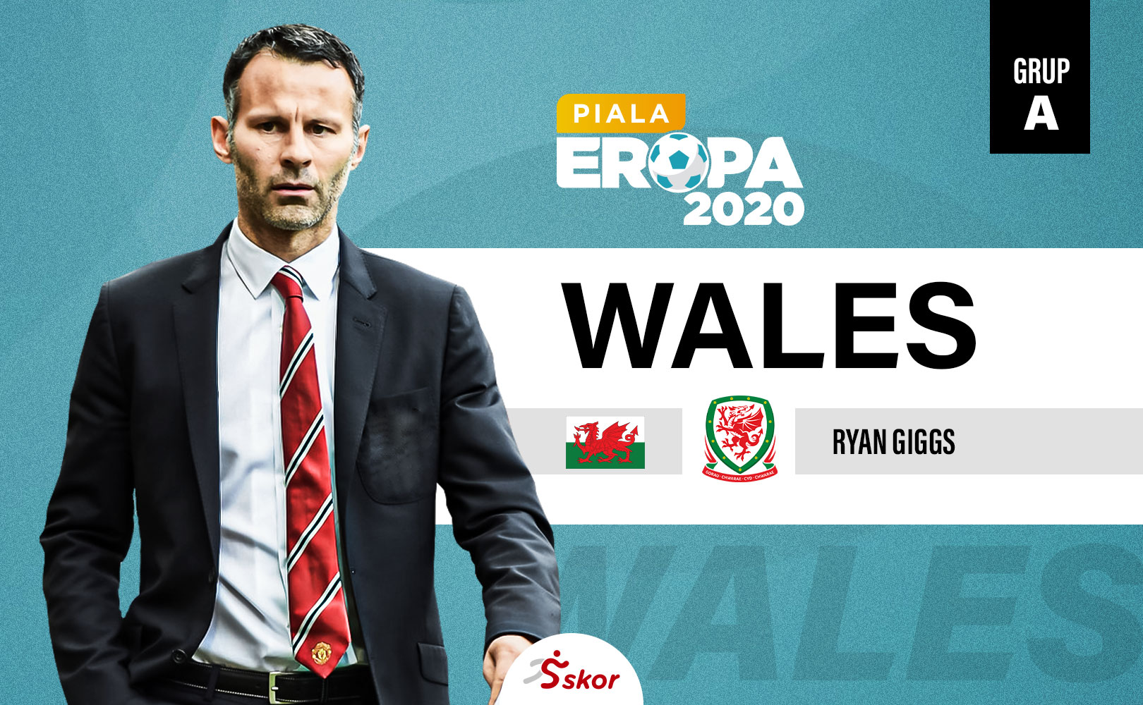 Profil Tim Piala Eropa 2020 - Wales: Sang Naga Siap Mencengkeram Siapa Saja