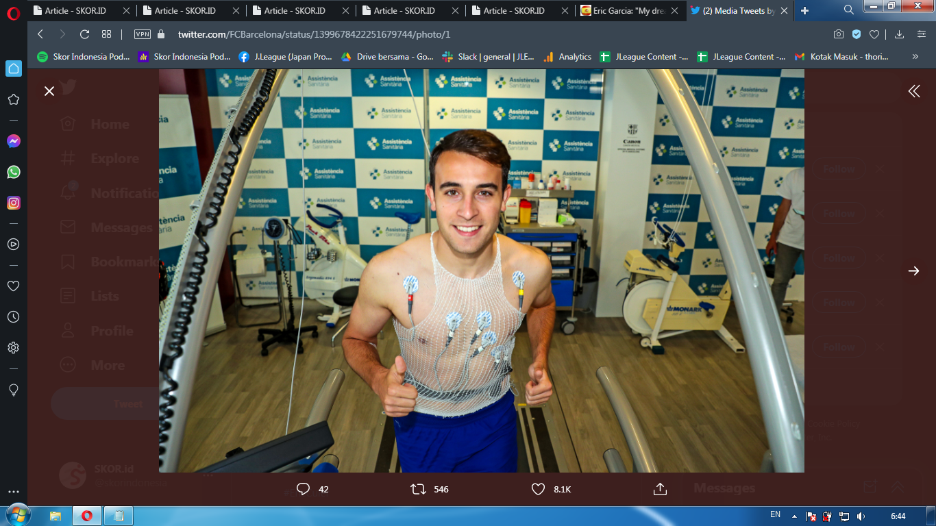 VIDEO: Melihat Tes Medis Eric Garcia di Barcelona