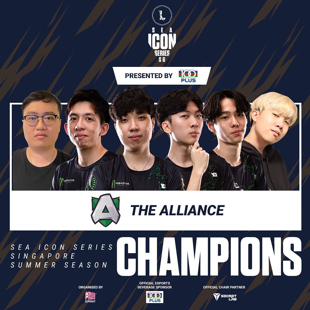 Taklukkan Impunity, Alliance Juara SEA Icon Series SG