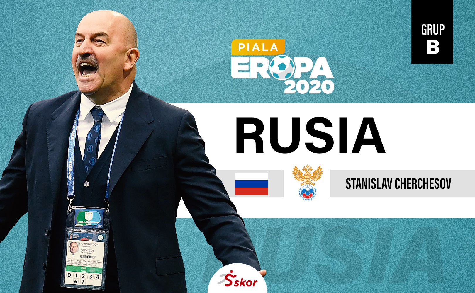 Profil Tim Piala Eropa 2020 - Rusia: Beruang yang Coba Masuk ke Dalam Lingkaran
