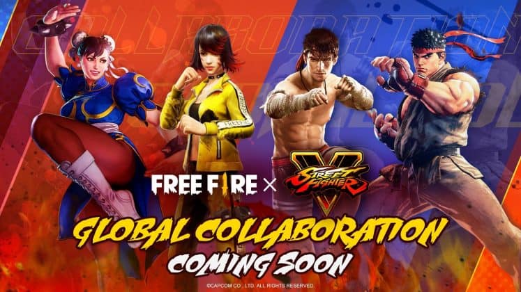 Chun-Li dan Ryu akan Hadir di Kolaborasi Bermuda Free Fire x Street Fighter