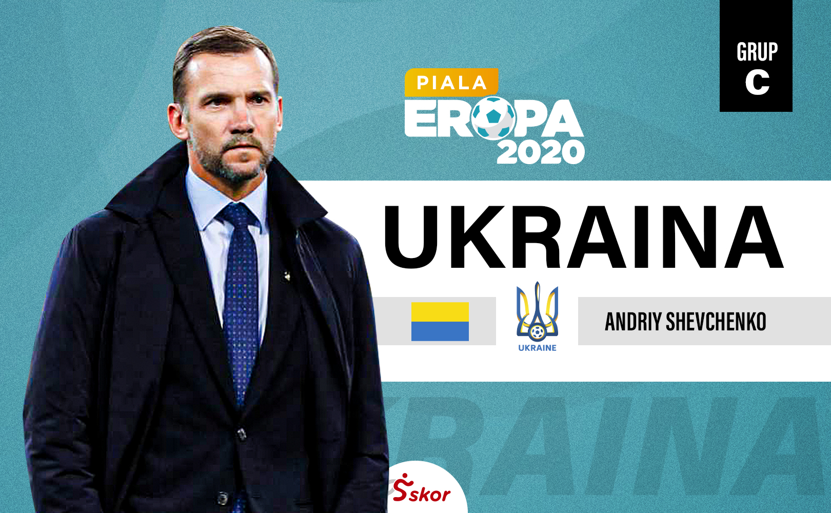 Profil Tim Piala Eropa 2020 - Ukraina: Menanti Magis Andriy Shevchenko