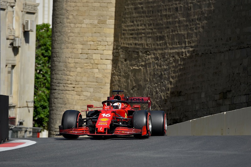 Hasil Kualifikasi F1 GP Azerbaijan 2021: 4 Insiden Picu Bendera Merah, Charles Leclerc Start Terdepan Lagi