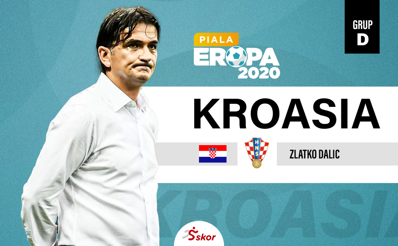 Profil Tim Piala Eropa 2020 - Kroasia: Vatreni Berpotensi Kembali Bikin Kejutan